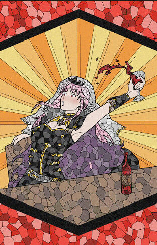 Calliope Mori Graveyard Shift 3rd Stage Photocard