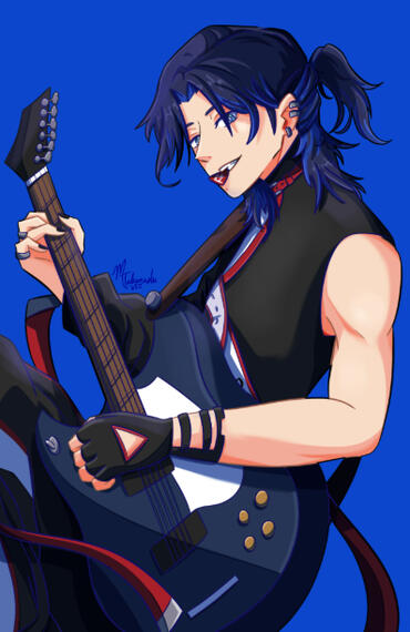 Hiodoshi Ao art for Re:Volting_Beats